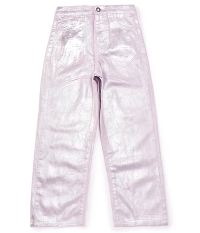 GB Big Girls Coated Straight Leg Pants