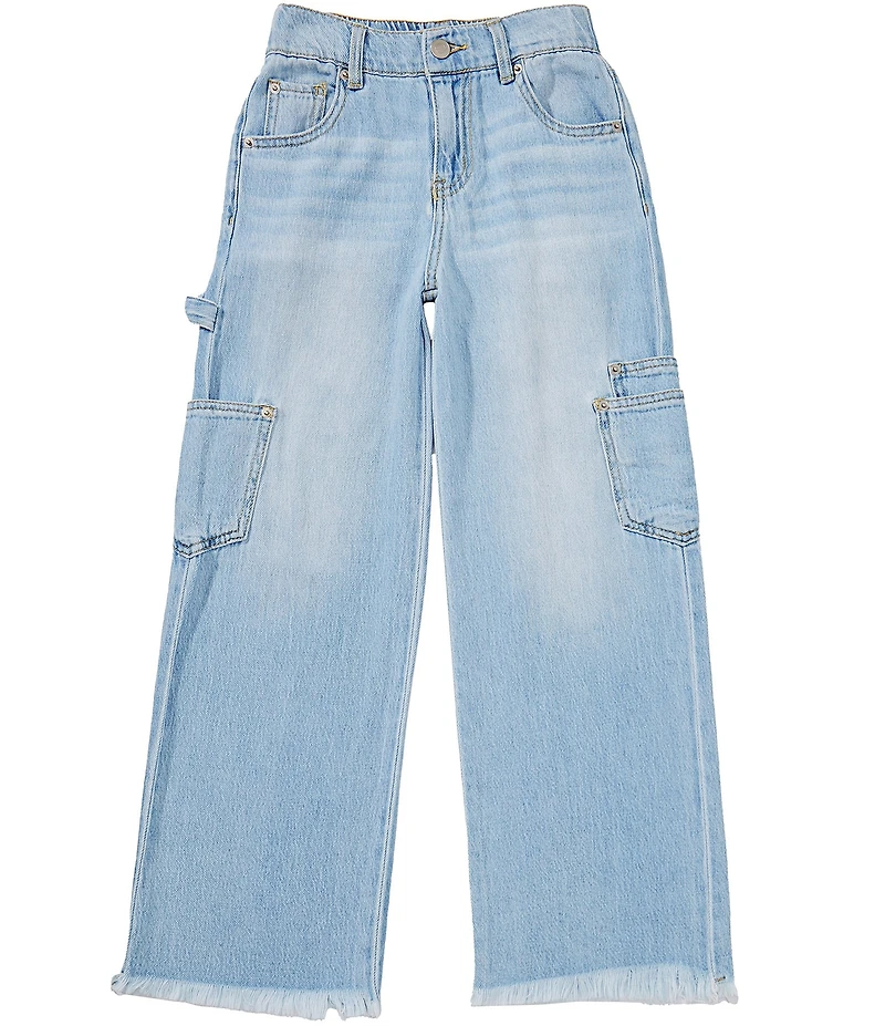 GB Big Girls Distressed Cargo Jeans
