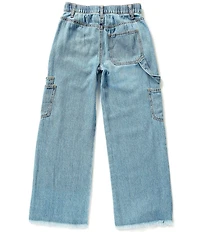 GB Big Girls Distressed Cargo Jeans