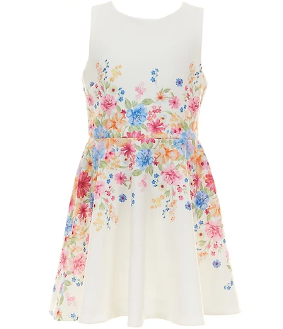 GB Big Girls Floral Fit & Flare Dress