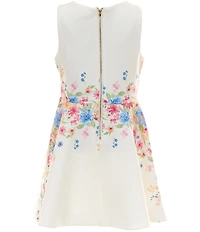 GB Big Girls Floral Fit & Flare Dress
