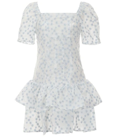 GB Big Girls Mini Embroidered Tiered Floral Lace Dress