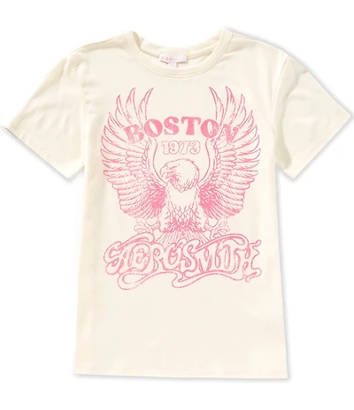 GB Big Girls Oversized Aerosmith Graphic T-Shirt