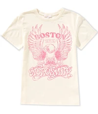 GB Big Girls Oversized Aerosmith Graphic T-Shirt