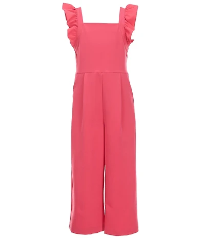 GB Big Girls Ruffle Sleeve Jumpsuit