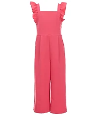 GB Big Girls Ruffle Sleeve Jumpsuit