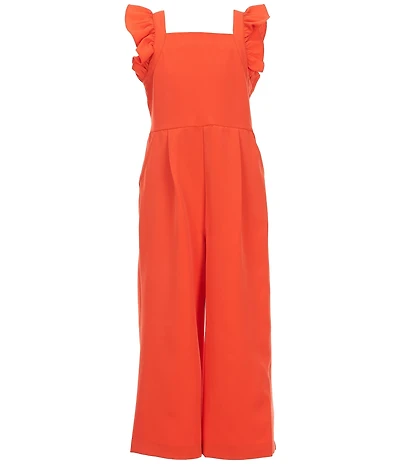 GB Big Girls Ruffle Sleeve Jumpsuit