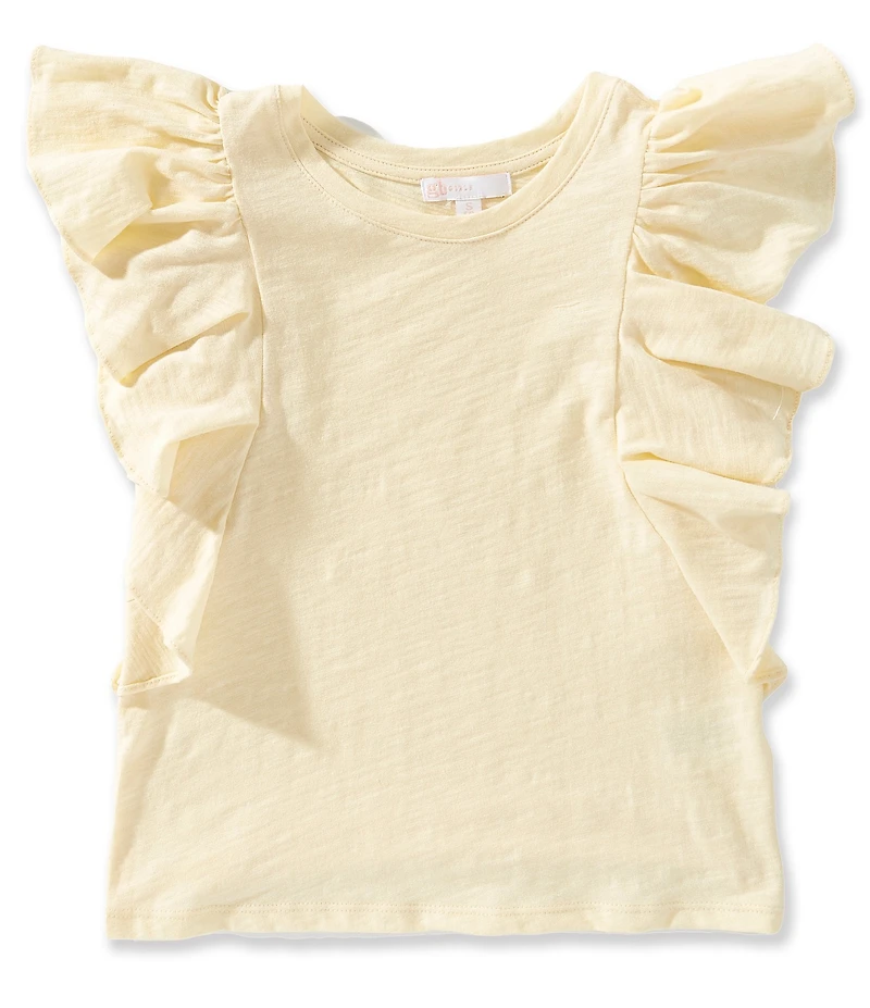 GB Big Girls Ruffle Sleeve T-Shirt