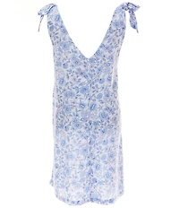 GB Big Girls Seashell Printed Romper Swimsuit Cover Up