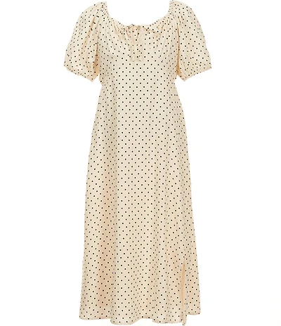 GB Big Girls Short Sleeve Lurex Floral Maxi Dress