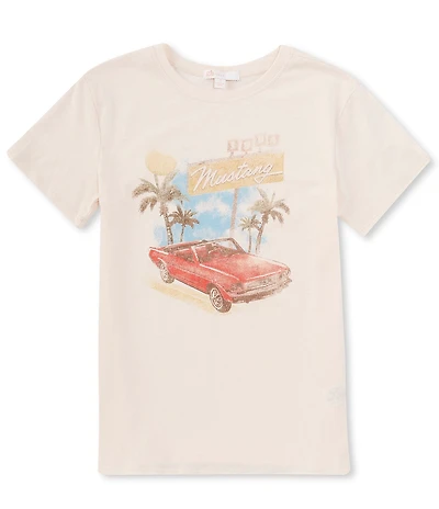 GB Big Girls Short-Sleeve Mustang Graphic T-Shirt