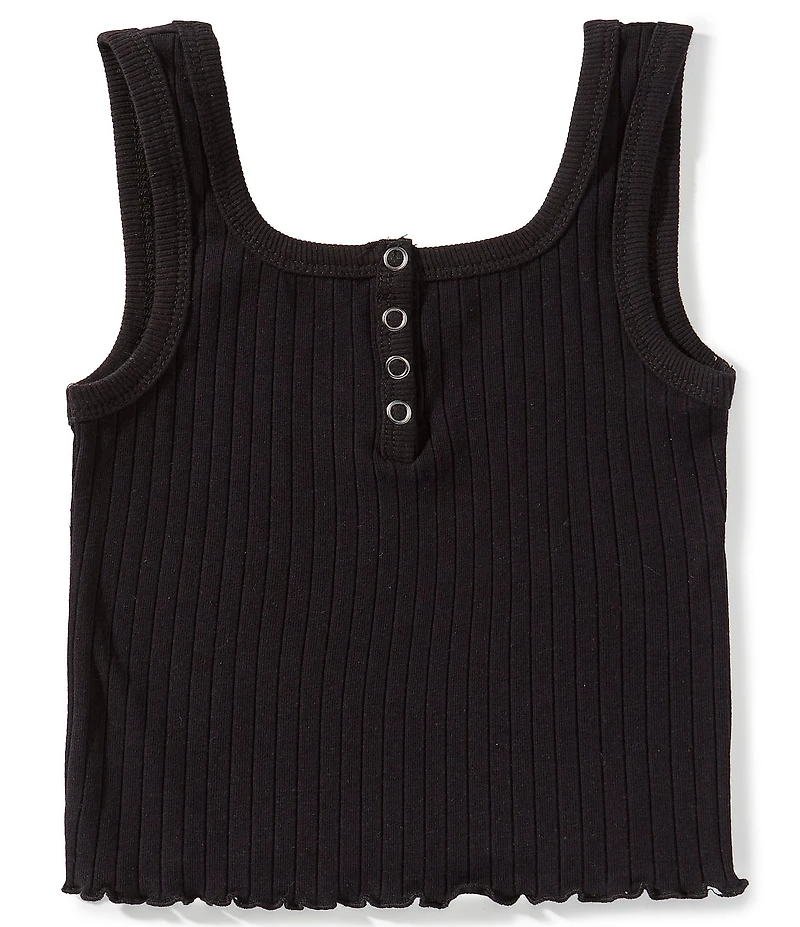 GB Big Girls Sleeveless Ribbed Tank Top