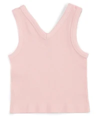 GB Big Girls Sleeveless V-Neck Seamless Tank Top
