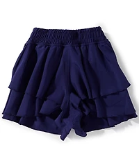 GB Big Girls Tiered Pull-On Shorts