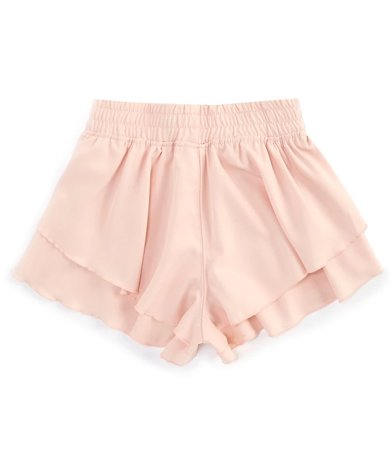 GB Big Girls Tiered Pull-On Shorts