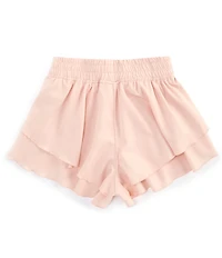 GB Big Girls Tiered Pull-On Shorts
