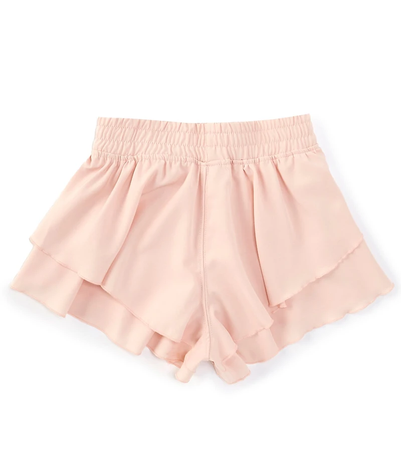 GB Big Girls Tiered Pull-On Shorts