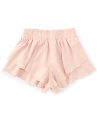 GB Big Girls Tiered Pull-On Shorts