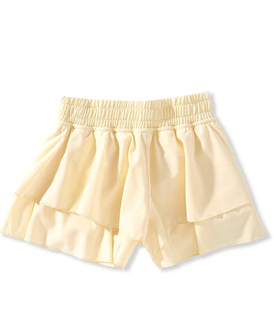 GB Big Girls Tiered Pull-On Shorts