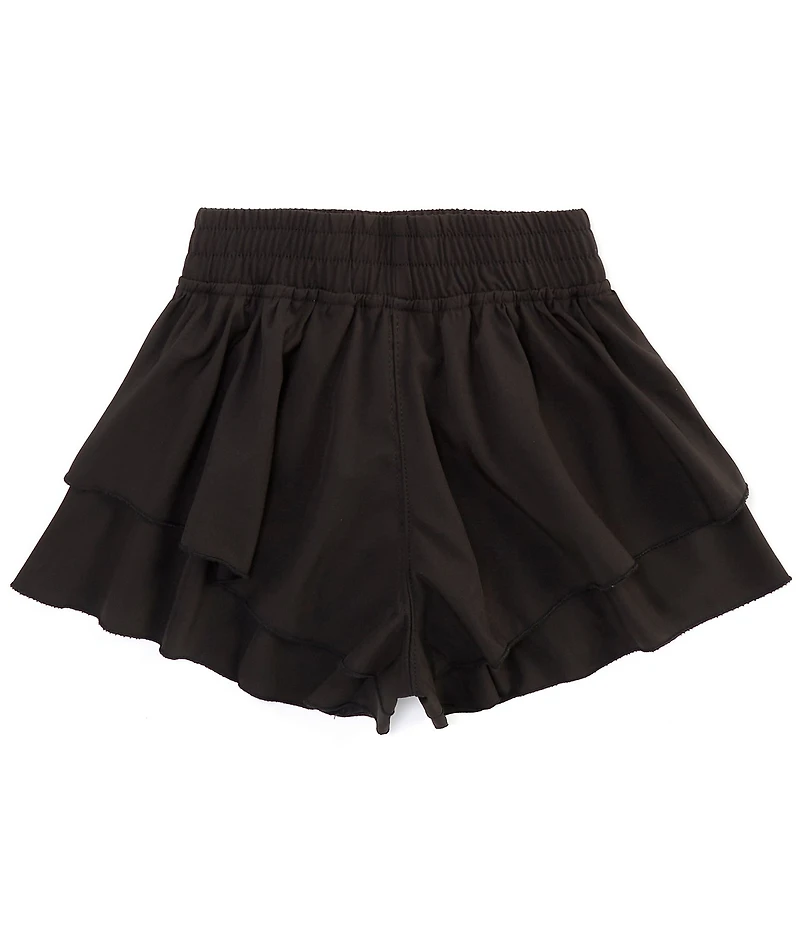 GB Big Girls Tiered Pull-On Shorts