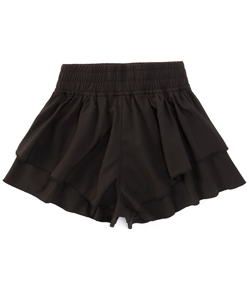 GB Big Girls Tiered Pull-On Shorts
