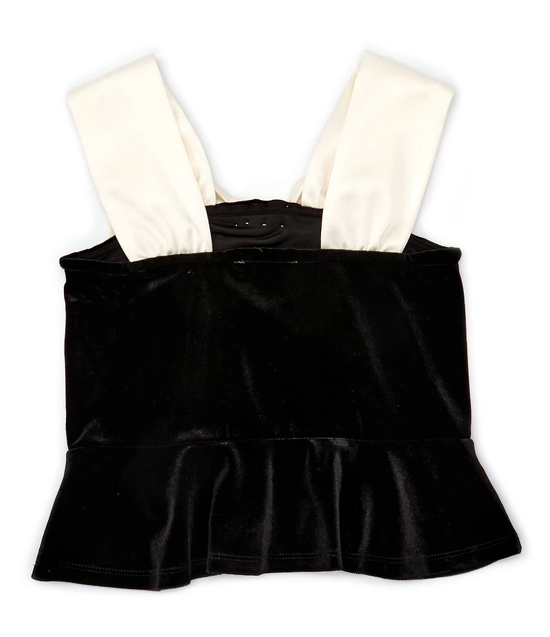 GB Big Girls 7-16 Velvet Bow Tank