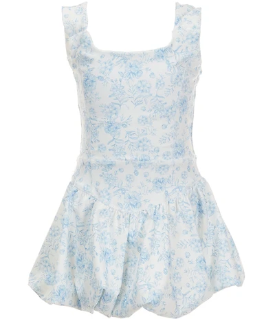 GB Big Girls Active Floral Print Sunday Bubble Dress