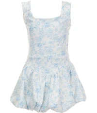 GB Big Girls Active Floral Print Sunday Bubble Dress