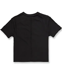 GB Big Girls Americana Short Sleeve Cotton Patch Pocket Tee