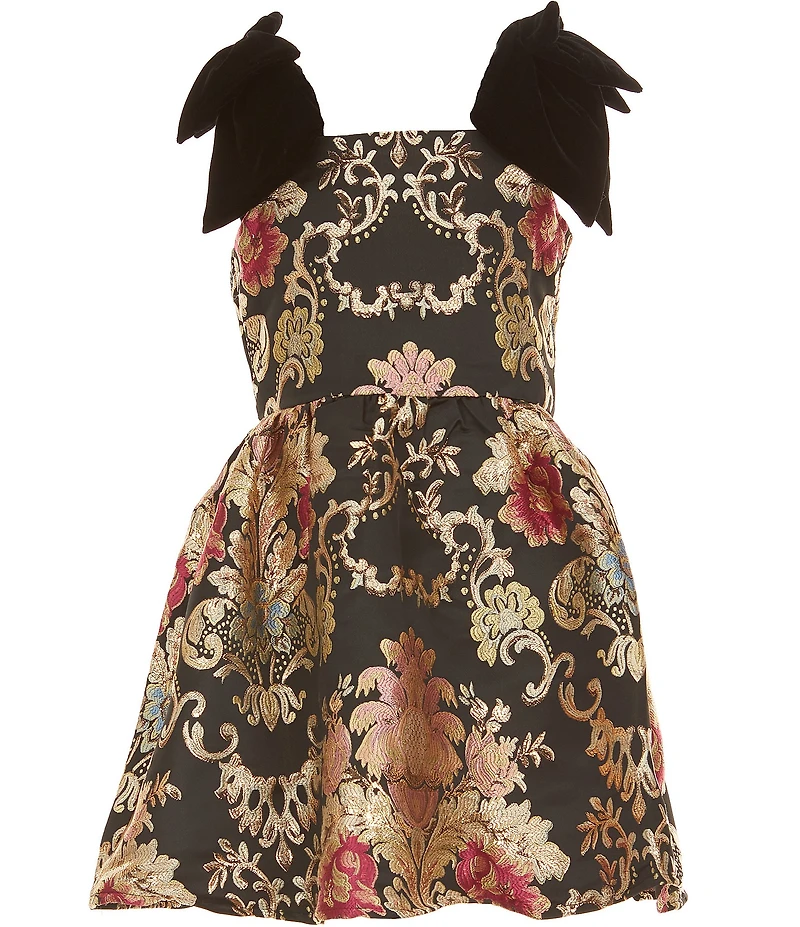 GB Big Girls Baroque Floral Dress