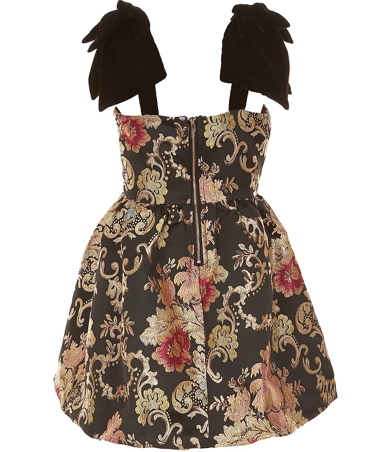 GB Big Girls Baroque Floral Dress