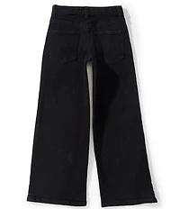 GB Big Girls Black Wide Leg Jeans