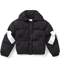GB Big Girls Bow Detail Puffer Jacket