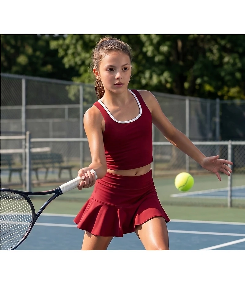GB Big Girls Daybreak Solid Active Skirt