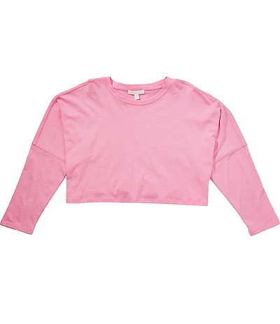 GB Big Girls Dolman Long Sleeve Boxy T-Shirt