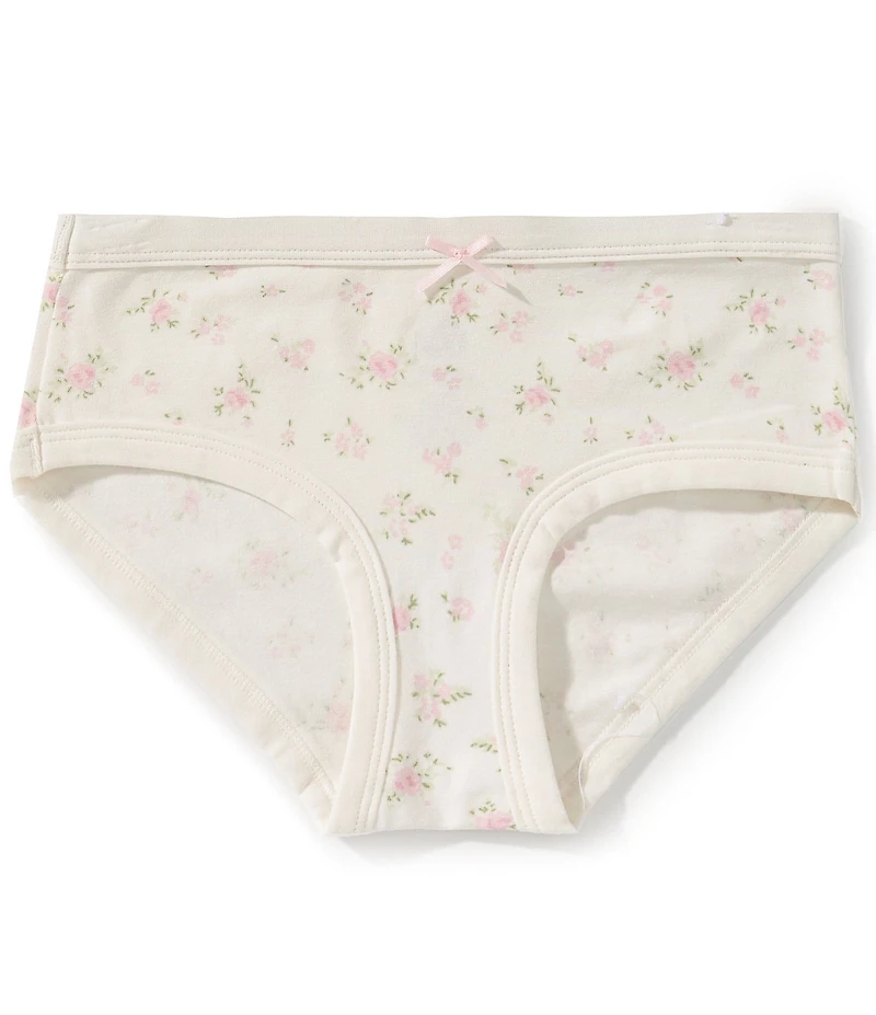 GB Big Girls Floral Brief Cotton Panties