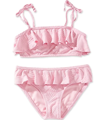 GB Big Girls Flounce Bralette 2-Piece Swimsuit