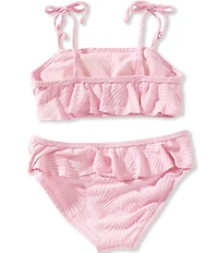 GB Big Girls Flounce Bralette 2-Piece Swimsuit