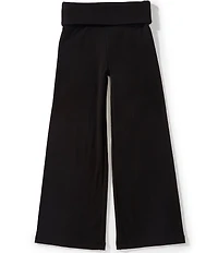GB Big Girls Foldover Wide Leg Knit Pants
