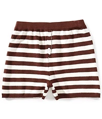 GB Big Girls High Rise Striped Shorts