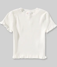 GB Big Girls Knit Short Sleeve Sweater