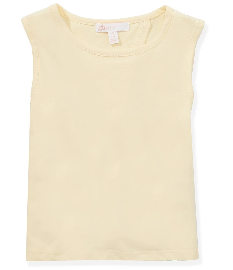 GB Big Girls Knit Tie Back Tank