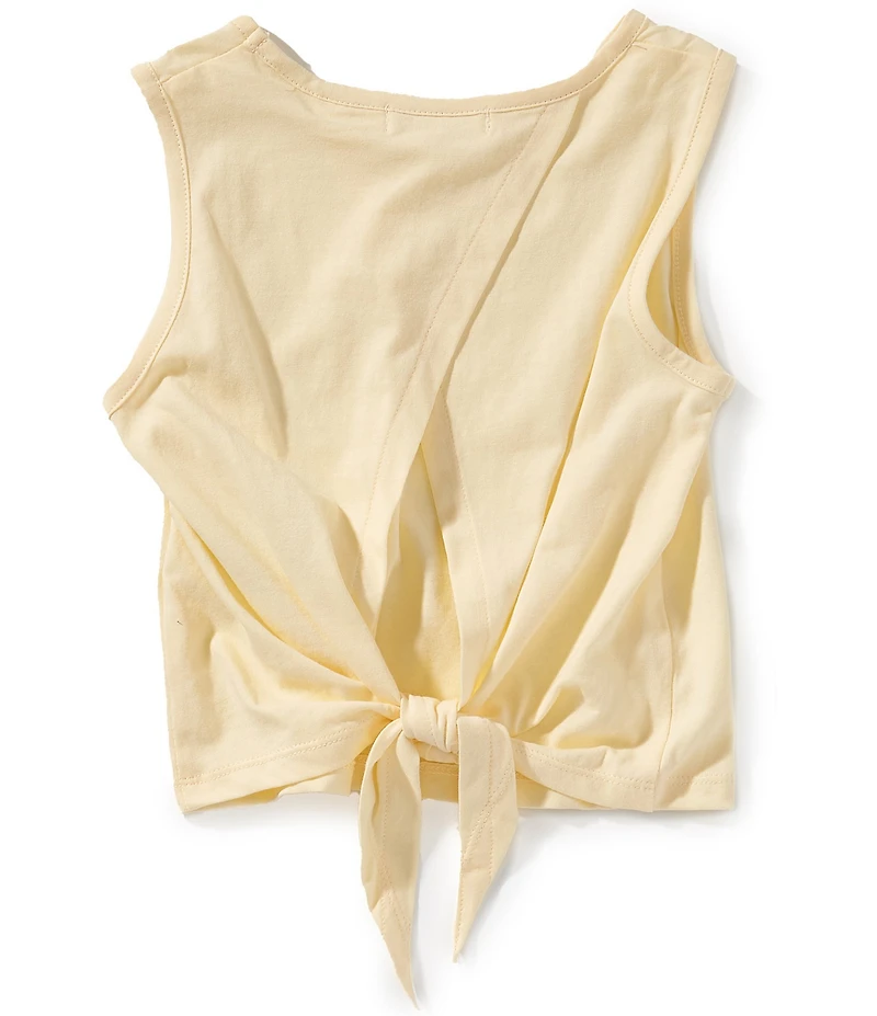 GB Big Girls Knit Tie Back Tank