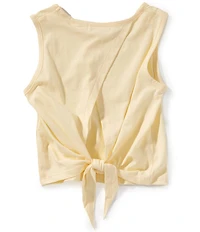 GB Big Girls Knit Tie Back Tank