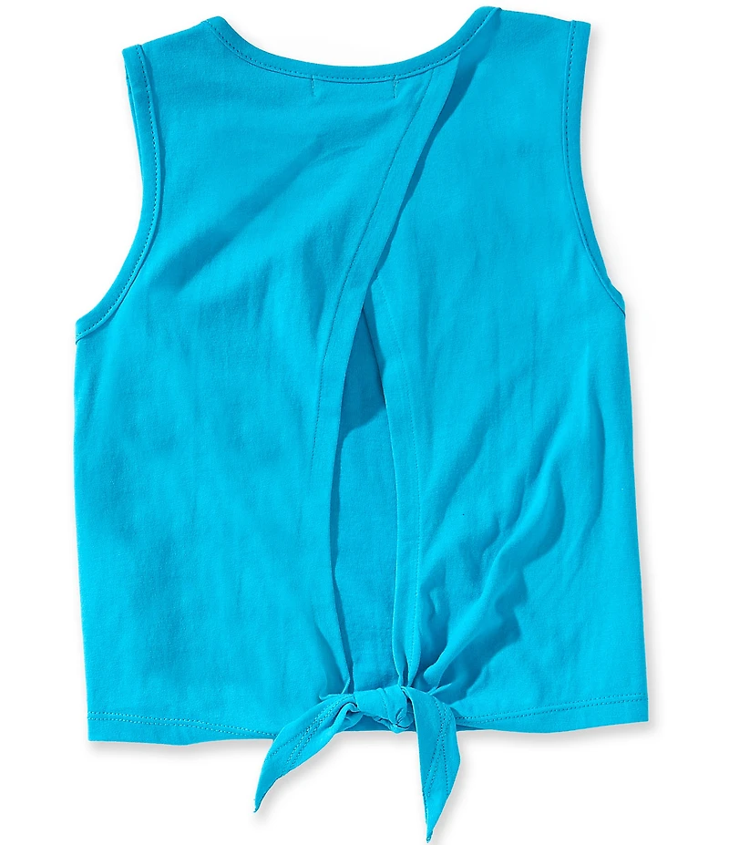 GB Big Girls Knit Tie Back Tank