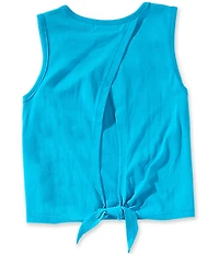 GB Big Girls Knit Tie Back Tank