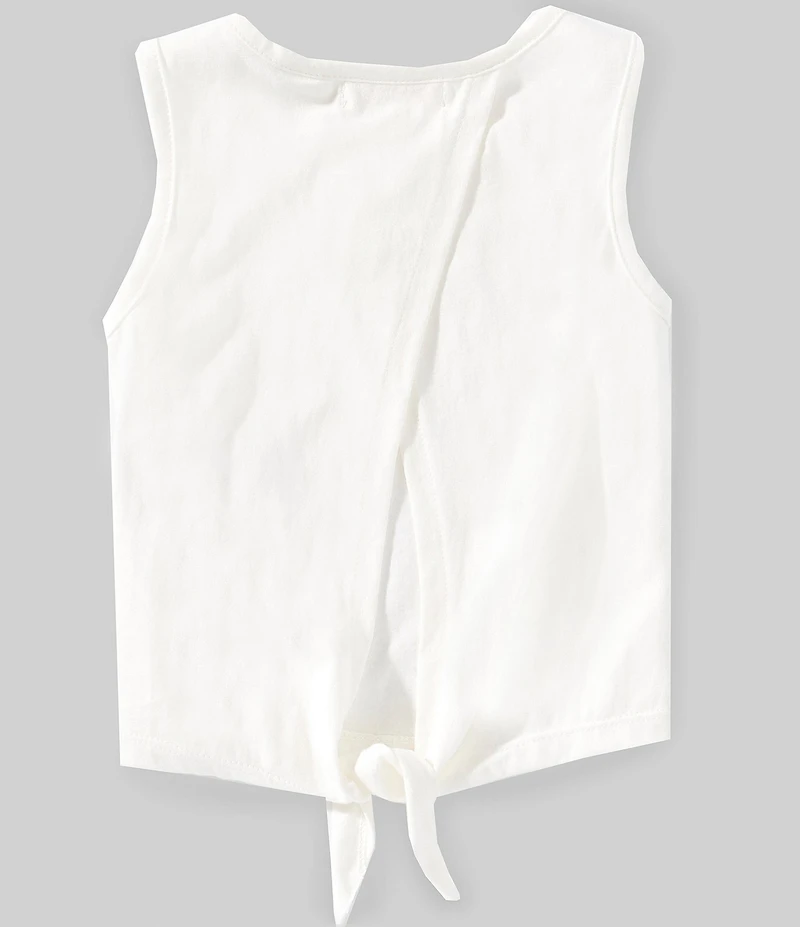 GB Big Girls Knit Tie Back Tank