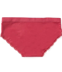 GB Big Girls Lace Trim Micro Brush Girl Short Panties