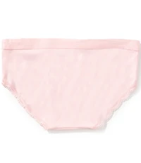 GB Big Girls Lace Trim Micro Brush Girl Short Panties