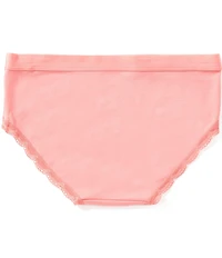 GB Big Girls Lace Trim Micro Brush Girl Short Panties
